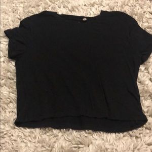 black t shirt